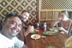 We Offer You Affordable Price and Best Tour Offer-Having lunch-Balinese food