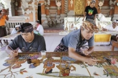 Batuan Village famous Balinese Artwork and Balinese paintings