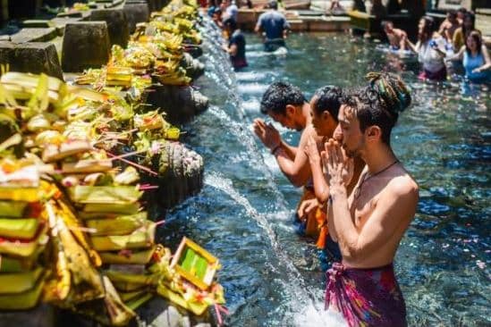 Holy water at Tirta Empul Tampaksiring - Spiritual journey